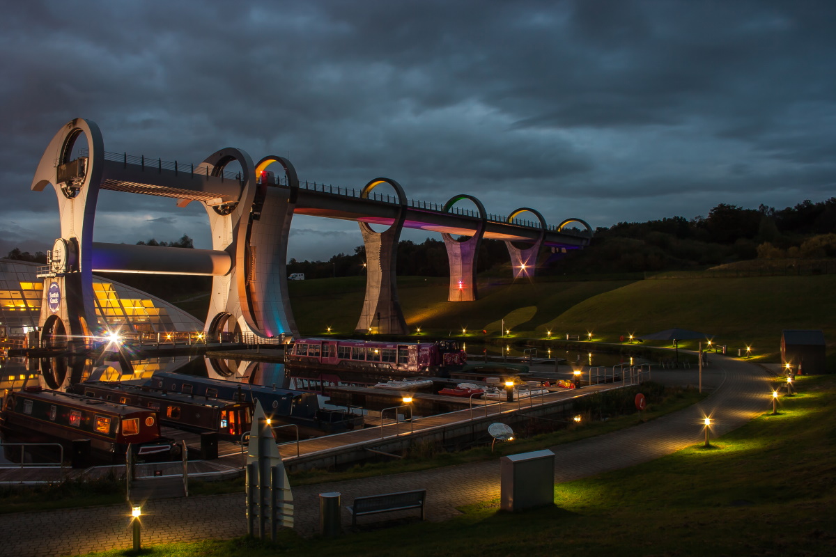 The Forth and Clyde Canal, Falkirk Wheel and Kelpies: The Modern Joints of a 258-year-old Idea